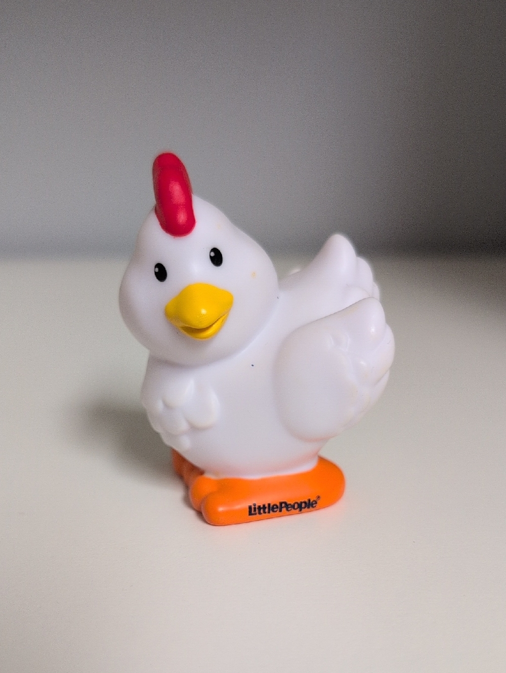 🩵4/$20🩵 Little People Chicken Hen 2012 Mattel White Bird Collectible Figure